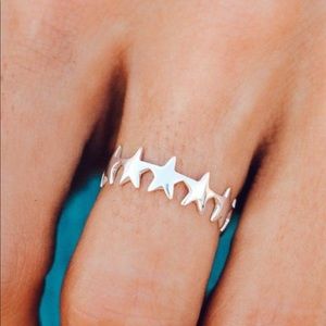 Pura Vida Silver Seeing Stars Ring